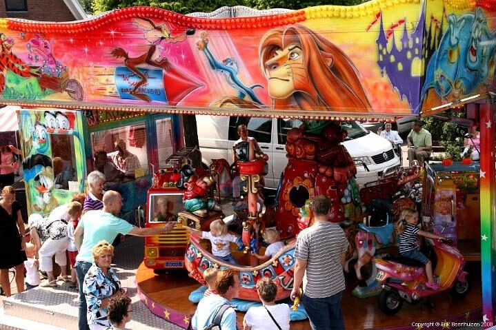 Draaimolen huren voor kinderfeest of evenement – Disney thema